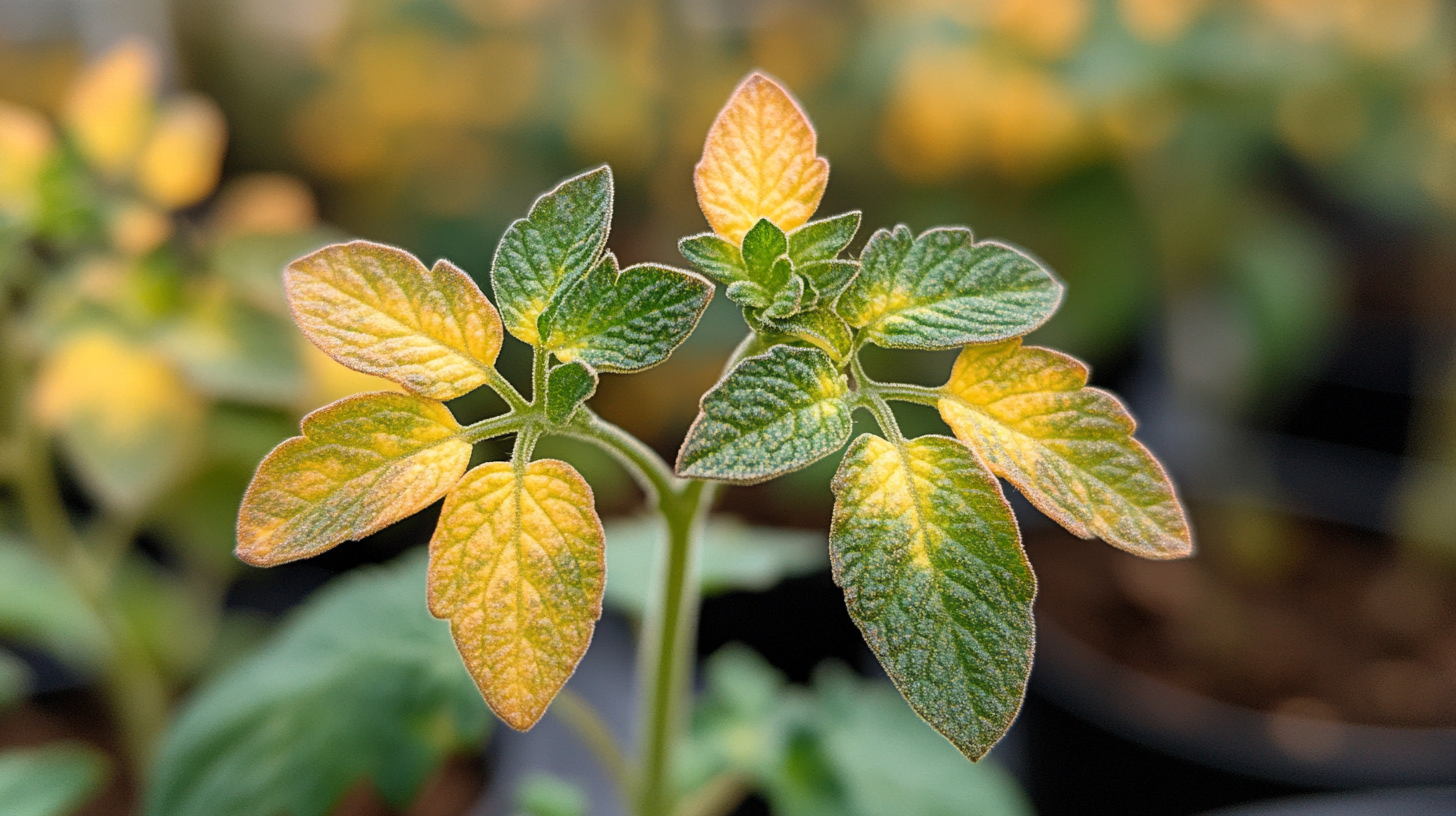 Warum werden die Blätter meiner Tomatenpflanzen gelb?
